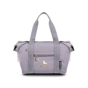 B.S.D.S冰山袋鼠 - 濃情札記 - 多口袋兩用手提包 - 灰色【V1238GR】