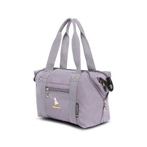 B.S.D.S冰山袋鼠 - 濃情札記 - 多口袋兩用手提包 - 灰色【V1238GR】