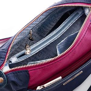 B.S.D.S冰山袋鼠 - 雙色聖代 - 玩色實搭輕巧小包 - 藏青莓【F2501-BP】