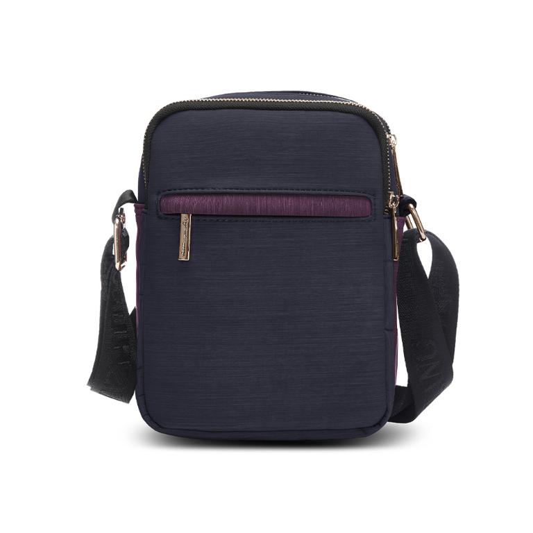 B.S.D.S冰山袋鼠 - 玩色主義 - 雙色隨身收納包 - 野莓黑【9002-KU】