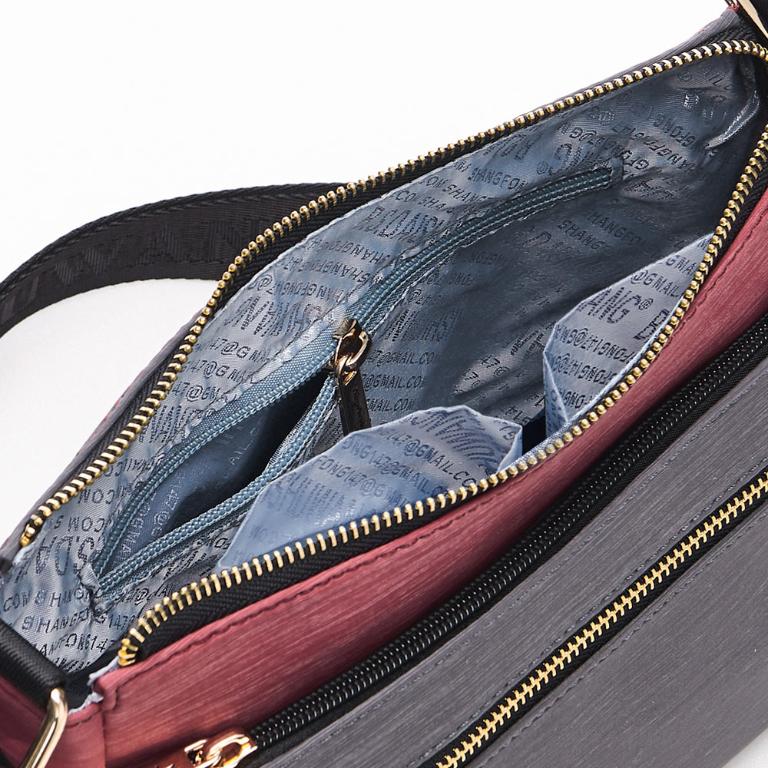 B.S.D.S冰山袋鼠 - 玩色主義 - 雙色輕量多層斜背包 - 甜柚綠【9001-OG】