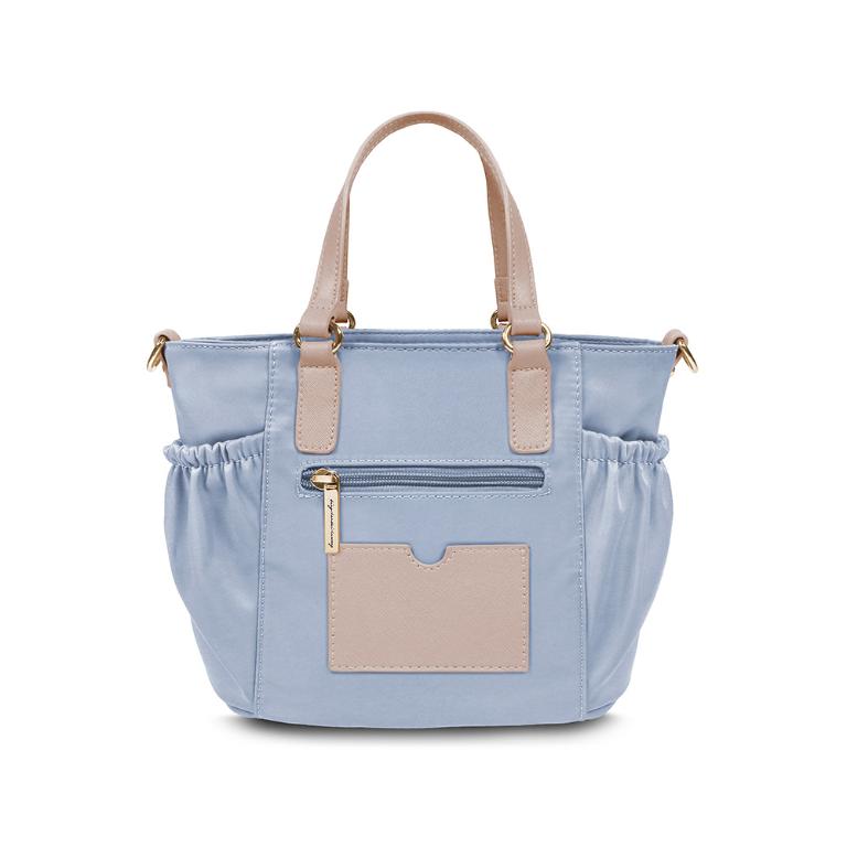 B.S.D.S冰山袋鼠 - 知性巴黎 - 優雅美學手提兩用微笑包 - 天空藍【J2028-B】