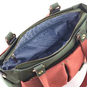 B.S.D.S冰山袋鼠 - 玩色主義 - 雙色輕量多層托特包 - 酒紅灰【9010-RG】