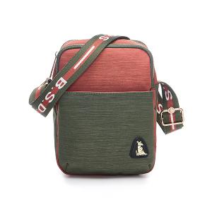 B.S.D.S冰山袋鼠 - 玩色主義 - 雙色隨身收納包 - 甜柚綠【9002-OG】