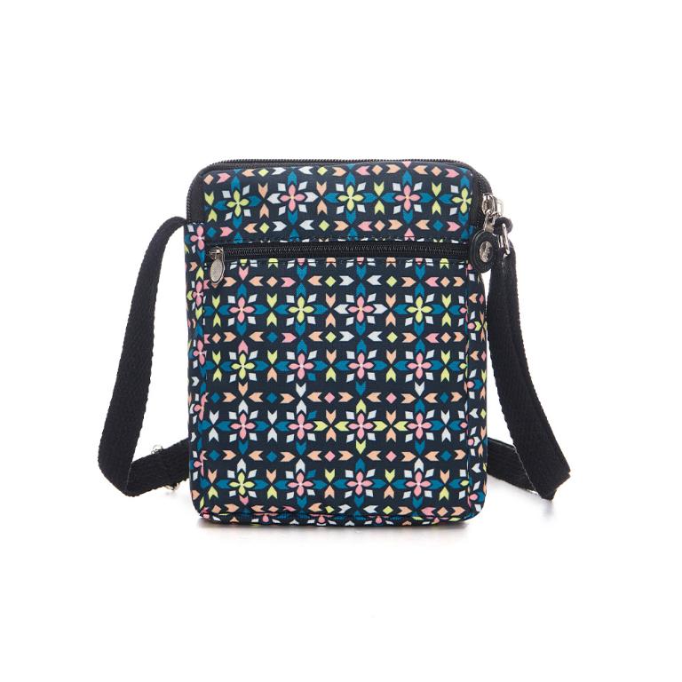 B.S.D.S冰山袋鼠 - 楓糖瑪芝 - 直立雙層斜背小包 - 萬花筒【129-3XF】