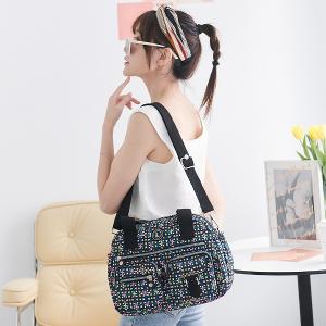 B.S.D.S冰山袋鼠 - 楓糖瑪芝 - 多夾層兩用手提包 - 萬花筒【518XF】