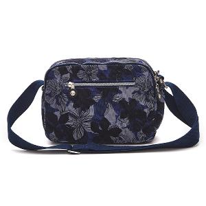 B.S.D.S冰山袋鼠 - 楓糖瑪芝 - 休閒多隔層斜背包 - 花繪風【0025BF】