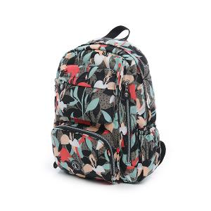 B.S.D.S冰山袋鼠 - 楓糖瑪芝 - 大容量附插袋後背包 - 熱帶雨林【Z060RF】