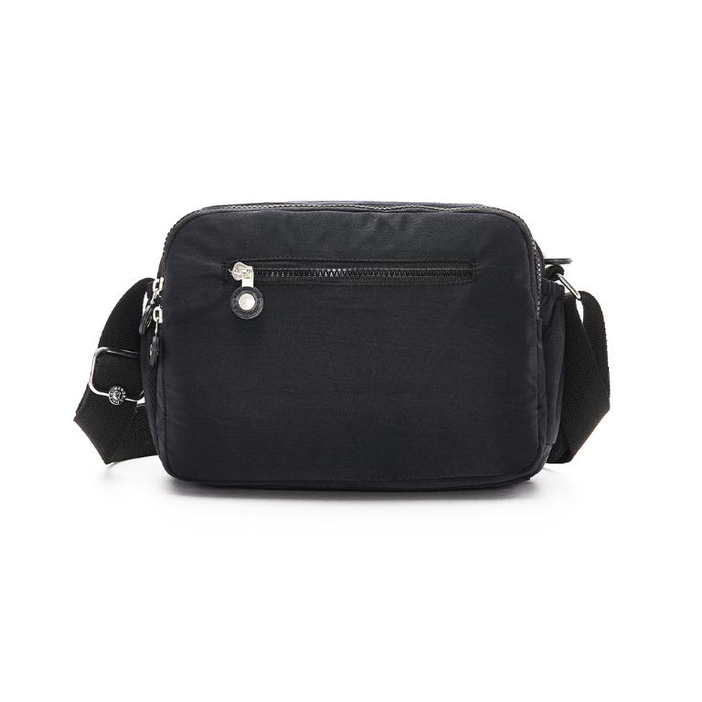 B.S.D.S冰山袋鼠 - 時光旅人 - 知性休閒多隔層斜背包 - 黑色【B0025-2K】