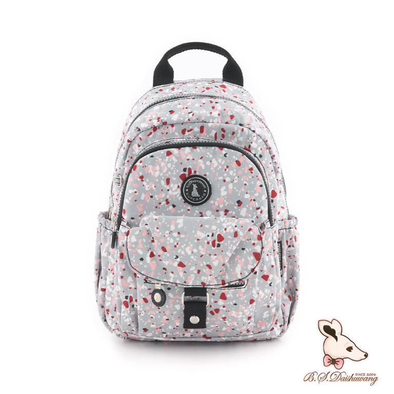 B.S.D.S冰山袋鼠 - 楓糖瑪芝 - 輕旅單肩後背兩用包 - 紅寶石【Z108JW】