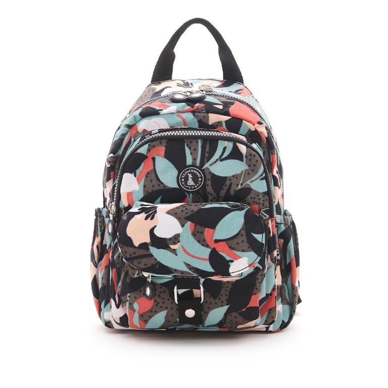 B.S.D.S冰山袋鼠 - 楓糖瑪芝 - 輕旅單肩後背兩用包 - 熱帶雨林【Z108RF】