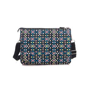 B.S.D.S冰山袋鼠 - 楓糖瑪芝 - 橫式三層斜背小包 - 萬花筒【003XF】