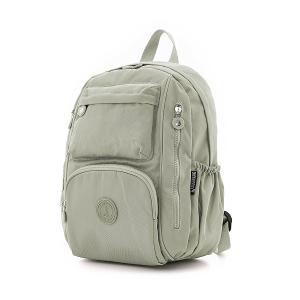 B.S.D.S冰山袋鼠 - 時光旅人 - 知性大容量附插袋後背包 - 抹茶綠【B060-2MG】
