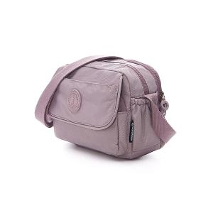 B.S.D.S冰山袋鼠 - 時光旅人 - 知性休閒多隔層斜背包 - 淡紫色【B0025-2PR】