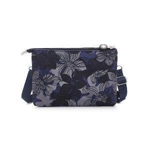 B.S.D.S冰山袋鼠 - 楓糖瑪芝 - 橫式三層斜背小包 - 花繪風【003BF】