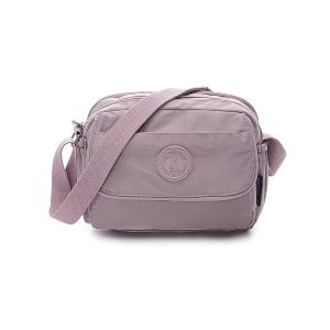 B.S.D.S冰山袋鼠 - 時光旅人 - 知性休閒多隔層斜背包 - 淡紫色【B0025-2PR】