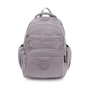 B.S.D.S冰山袋鼠 - 時光旅人 - 知性大容量附插袋胸扣後背包 - 薄霧灰【B1810-GR】