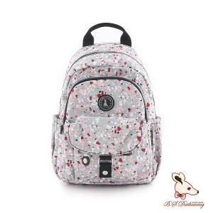 B.S.D.S冰山袋鼠 - 楓糖瑪芝 - 輕旅單肩後背兩用包 - 紅寶石【Z108JW】