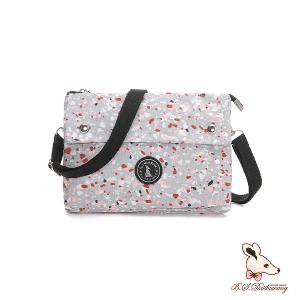 B.S.D.S冰山袋鼠 - 楓糖瑪芝 - 橫式三層斜背小包 - 紅寶石【003JW】