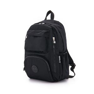 B.S.D.S冰山袋鼠 - 時光旅人 - 知性大容量附插袋後背包 - 黑色【B060-2K】