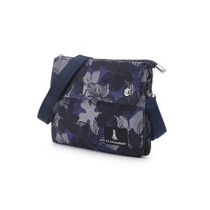 B.S.D.S冰山袋鼠 - 楓糖瑪芝 - 橫式三層斜背小包 - 花繪風【003BF】