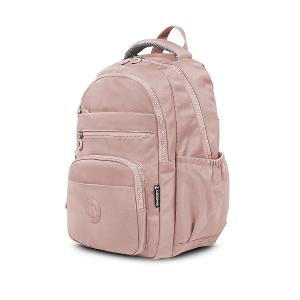 B.S.D.S冰山袋鼠 - 時光旅人 - 知性大容量附插袋胸扣後背包 - 奶茶杏【B1810-C】