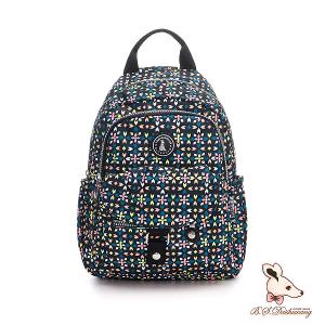 B.S.D.S冰山袋鼠 - 楓糖瑪芝 - 輕旅單肩後背兩用包 - 萬花筒【Z108XF】