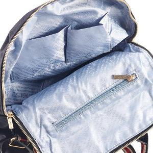 B.S.D.S冰山袋鼠 - 非常莓好 - 織帶拼接可拆式後背包 - 紅磚黑【8020-KR】