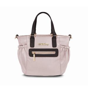 B.S.D.S冰山袋鼠 - 知性巴黎 - 優雅美學手提兩用微笑包 - 奶茶杏【J2028-C】