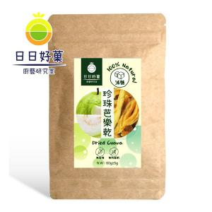 日日好菓 多纖彩虹 (低糖珍珠芭樂乾60g x2+低糖霓虹芭樂乾60g x1)