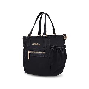 B.S.D.S冰山袋鼠 - 知性巴黎 - 優雅美學手提兩用微笑包 - 經典黑【J2028-K】