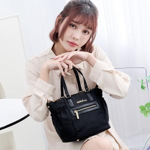 B.S.D.S冰山袋鼠 - 知性巴黎 - 優雅美學手提兩用微笑包 - 經典黑【J2028-K】