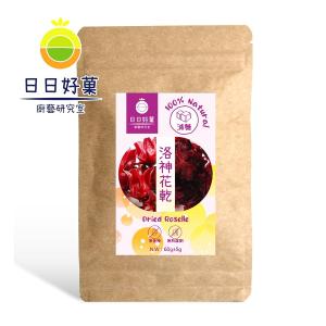 日日好菓 後山酸甜  (低糖鳳梨乾60g x2+低糖洛神花乾60g x1)
