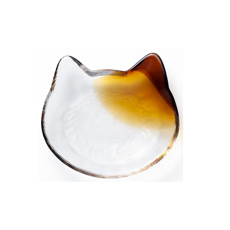 ADERIA Coconeco 貓咪皿 茶喵/1入