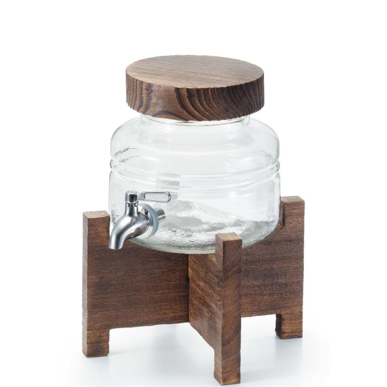 ADERIA 日本製附木架燒酌瓶2L/1入