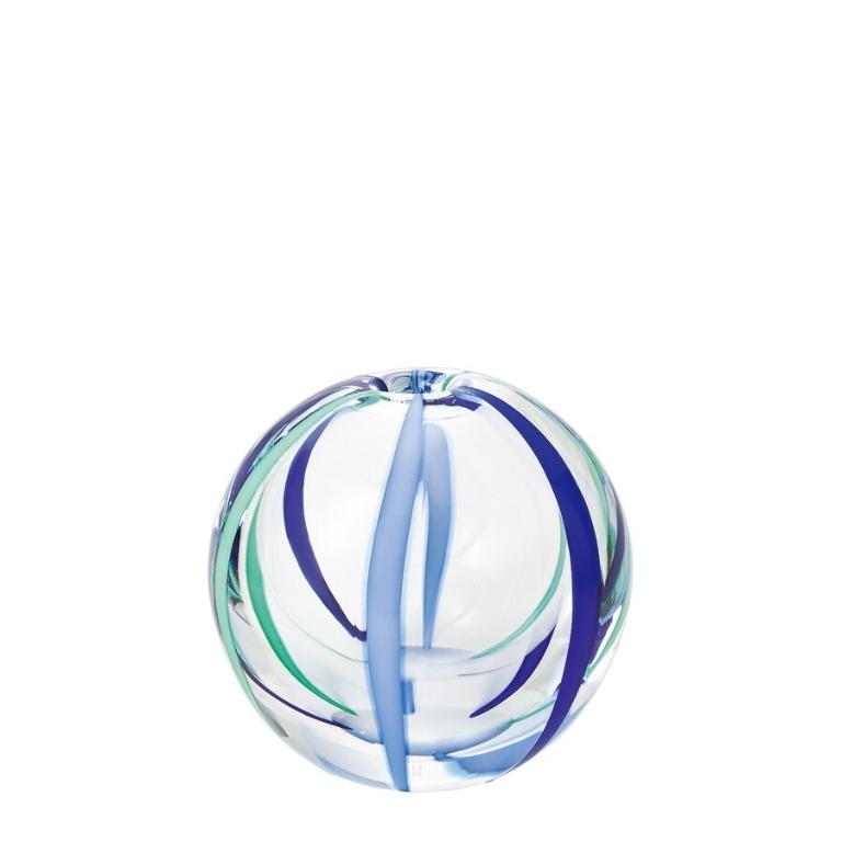 日本津輕 彩手鞠-夏空花瓶/1入