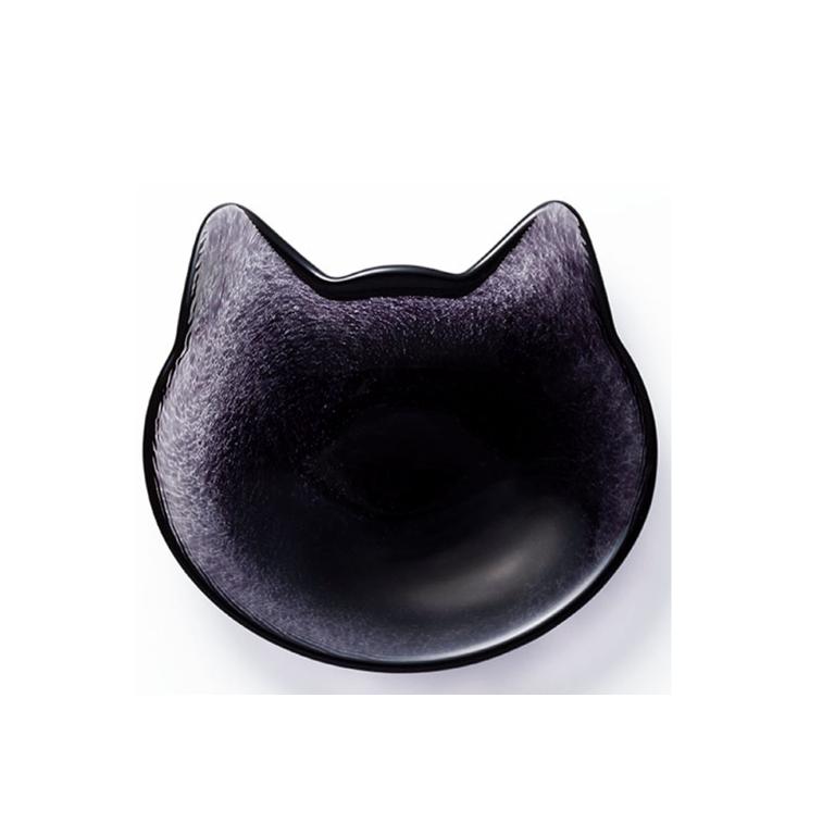 ADERIA Coconeco 貓咪皿 黑喵/1入
