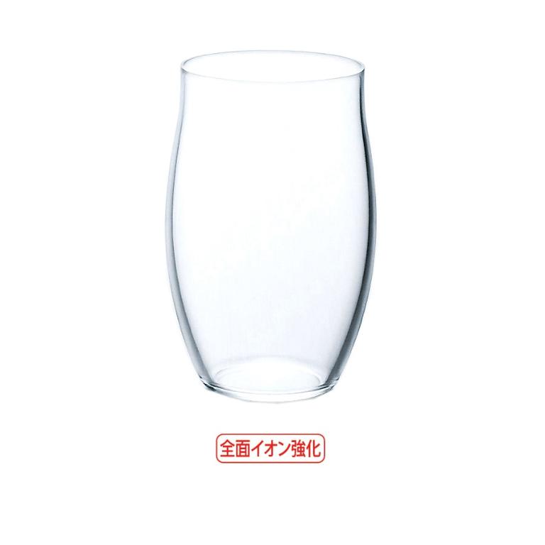 ADERIA 日本強化弧形薄口杯-360ml/3入