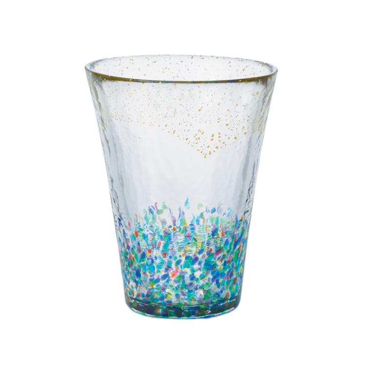 日本津輕 手作金彩祭典飲料杯-305ml/1入