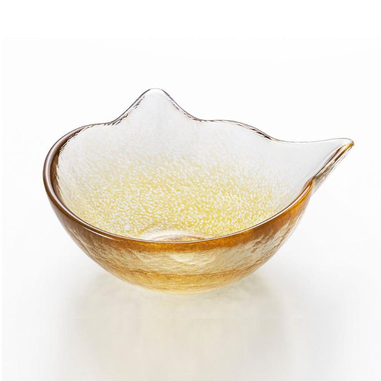 ADERIA 手作貓咪碗 橘喵/1入