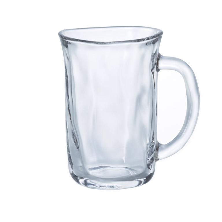 ADERIA 日本手捻仿陶附柄啤酒杯-310ml/3入