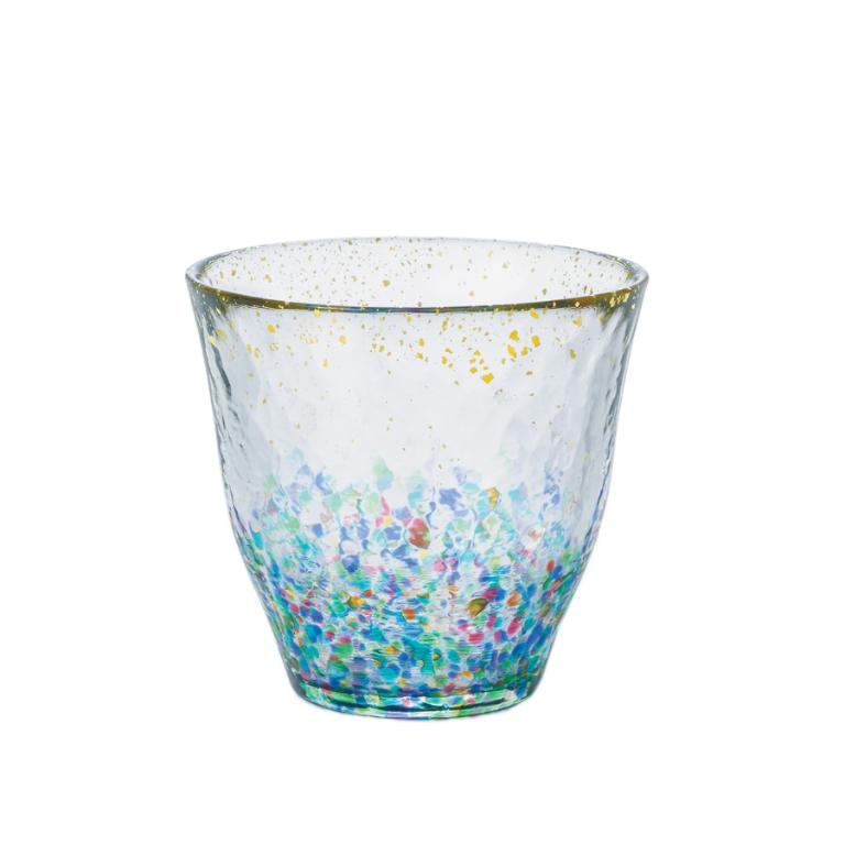 日本津輕 手作金彩祭典水杯-330ml/1入