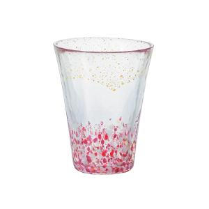 日本津輕 手作金箔夕空飲料杯-305ml/1入