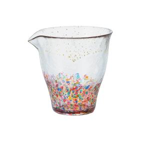 日本津輕 手作金彩花火公杯-280ml/1入