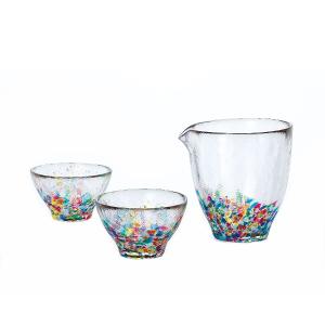 日本津輕 手作睡魔祭禮盒組 (1公杯+2清酒杯)/1組