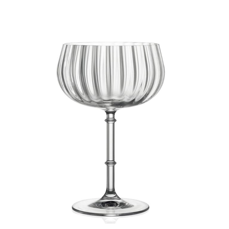 Lucaris 旋耀東方 無鉛水晶Coupe寬口杯-355ml/6入