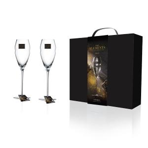 Lucaris 無鉛水晶手工杯GOLD-275ml/2入禮盒組