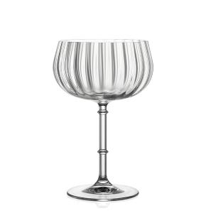 Lucaris 旋耀東方 無鉛水晶Coupe寬口杯-355ml/6入