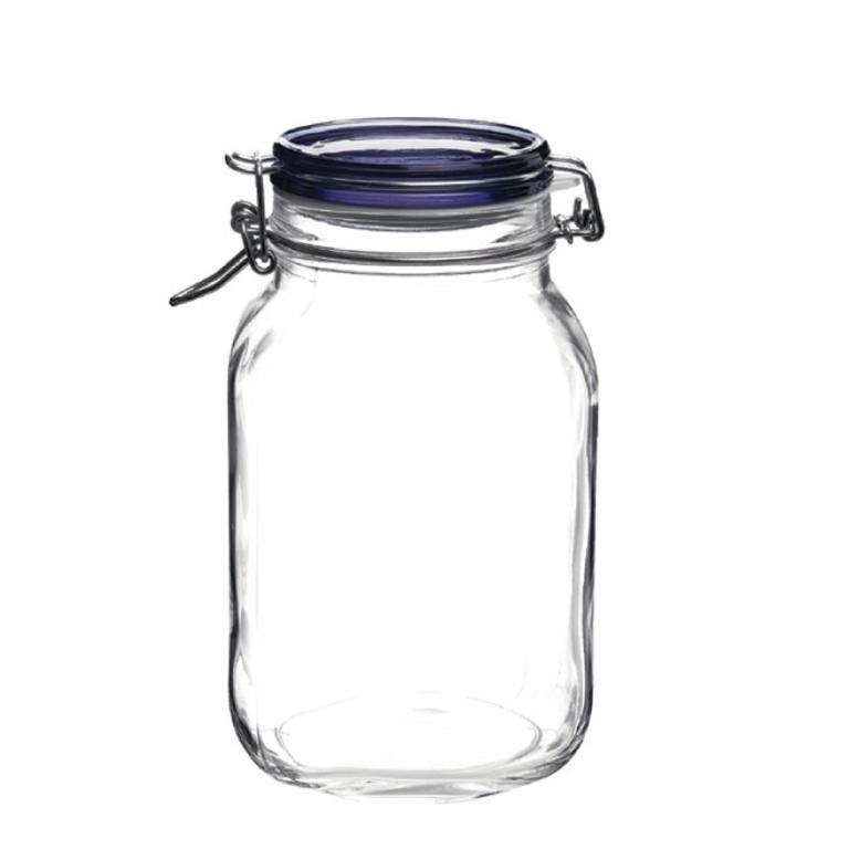 Bormioli Rocco 藍蓋密封罐-2130ml/1入