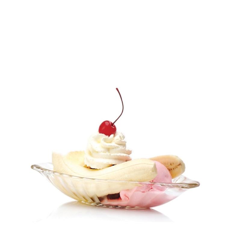 Ocean 直紋香蕉船皿/6入